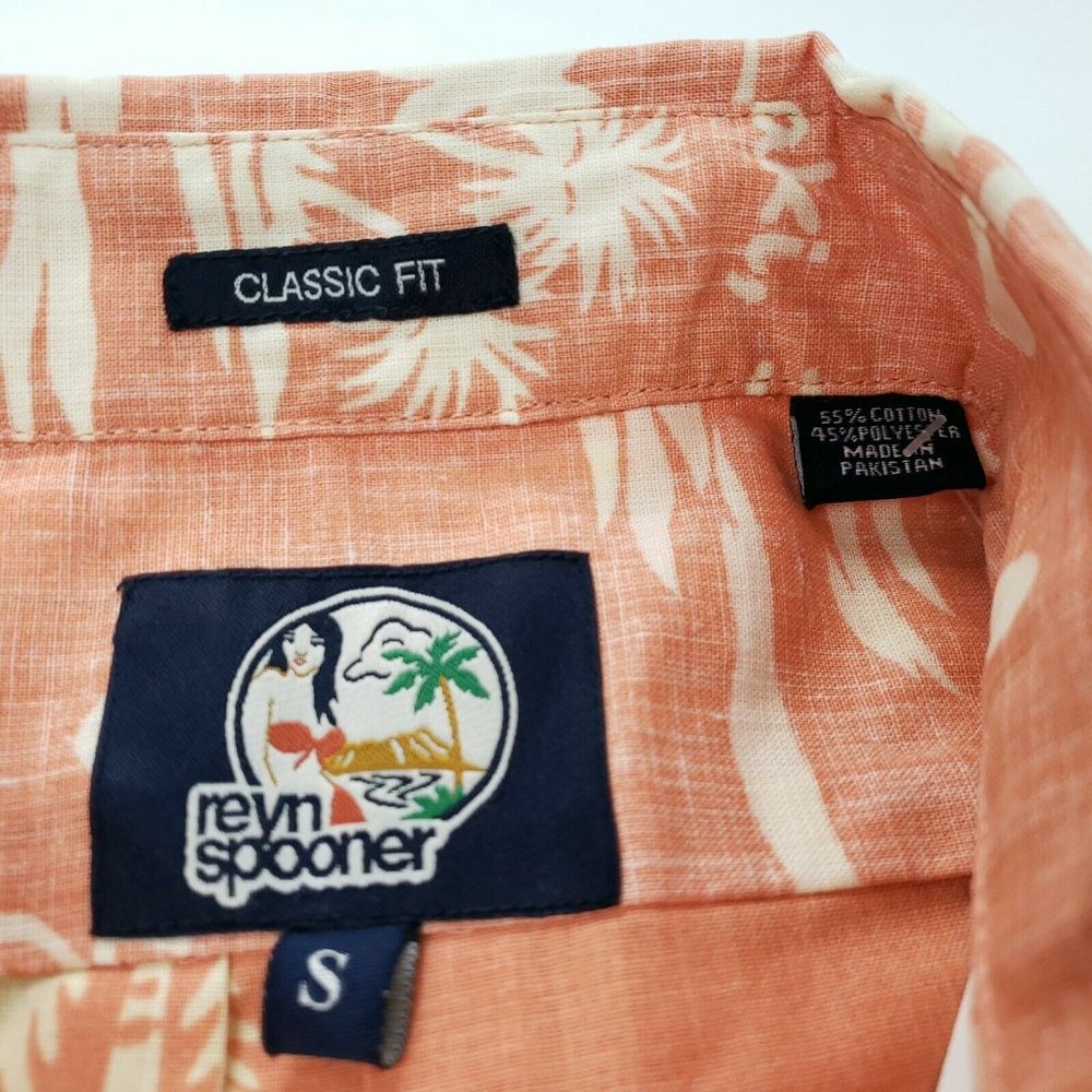 Reyn Spooner Mens Hawaiian Shirt Size Small My New - Picture 5 of 8